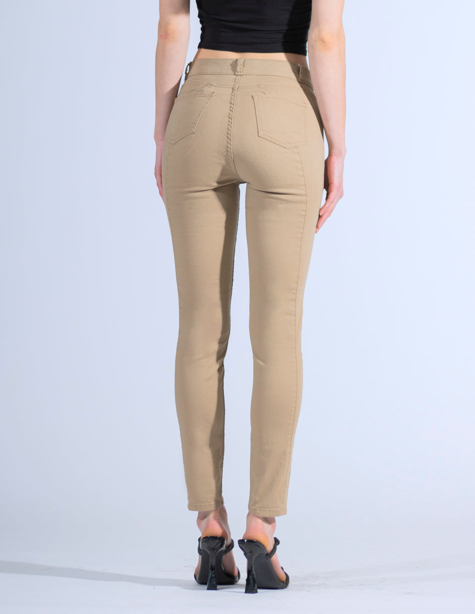 OHPOMP!® Cintura Alta Skinny Jeans Arena OP1677a