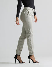 Jogger Cintura Media Beige