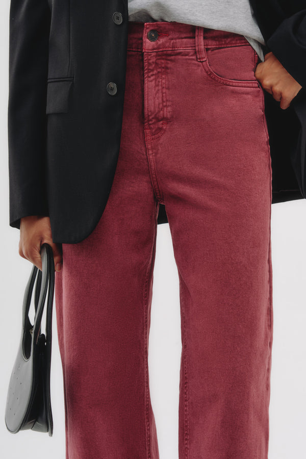 Wide leg Jeans - Fire