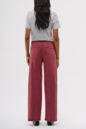 Wide leg Jeans - Fire