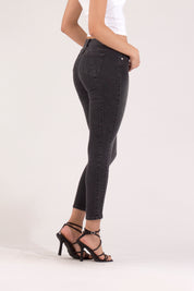 OHPOMP!® Cintura Alta Straight Jeans OP1667