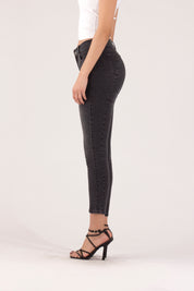 OHPOMP!® Cintura Alta Straight Jeans OP1667