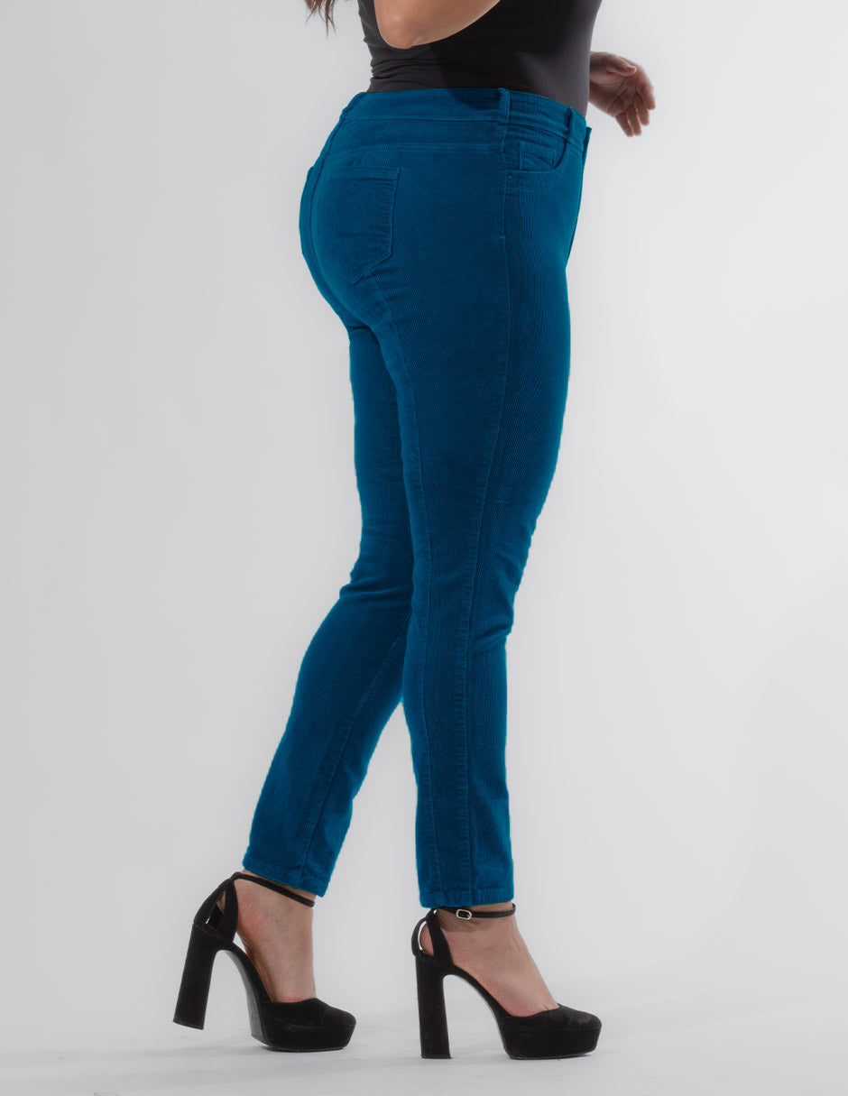 Pana Trend Curvy, Cintura Alta Skinny Pana Petróleo OPE1810