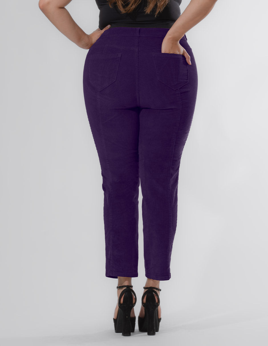 Pana Trend Curvy, Cintura Alta Skinny Pana Morado OPE1810