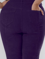 Pana Trend Curvy, Cintura Alta Skinny Pana Morado OPE1810