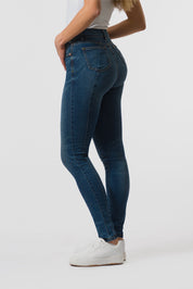 ED - Mid-Rise Skinny Basic Jeans In Mid Blue