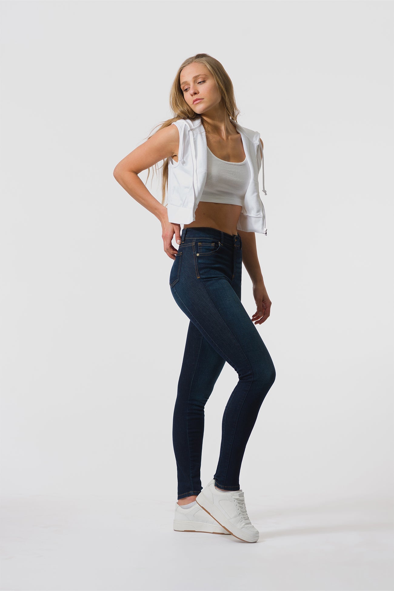 ED - Mid-Rise Skinny Basic Jeans In Indigo
