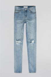 IDNT. - Mid-Rise Skinny Jeans In Ultra-Light Blue