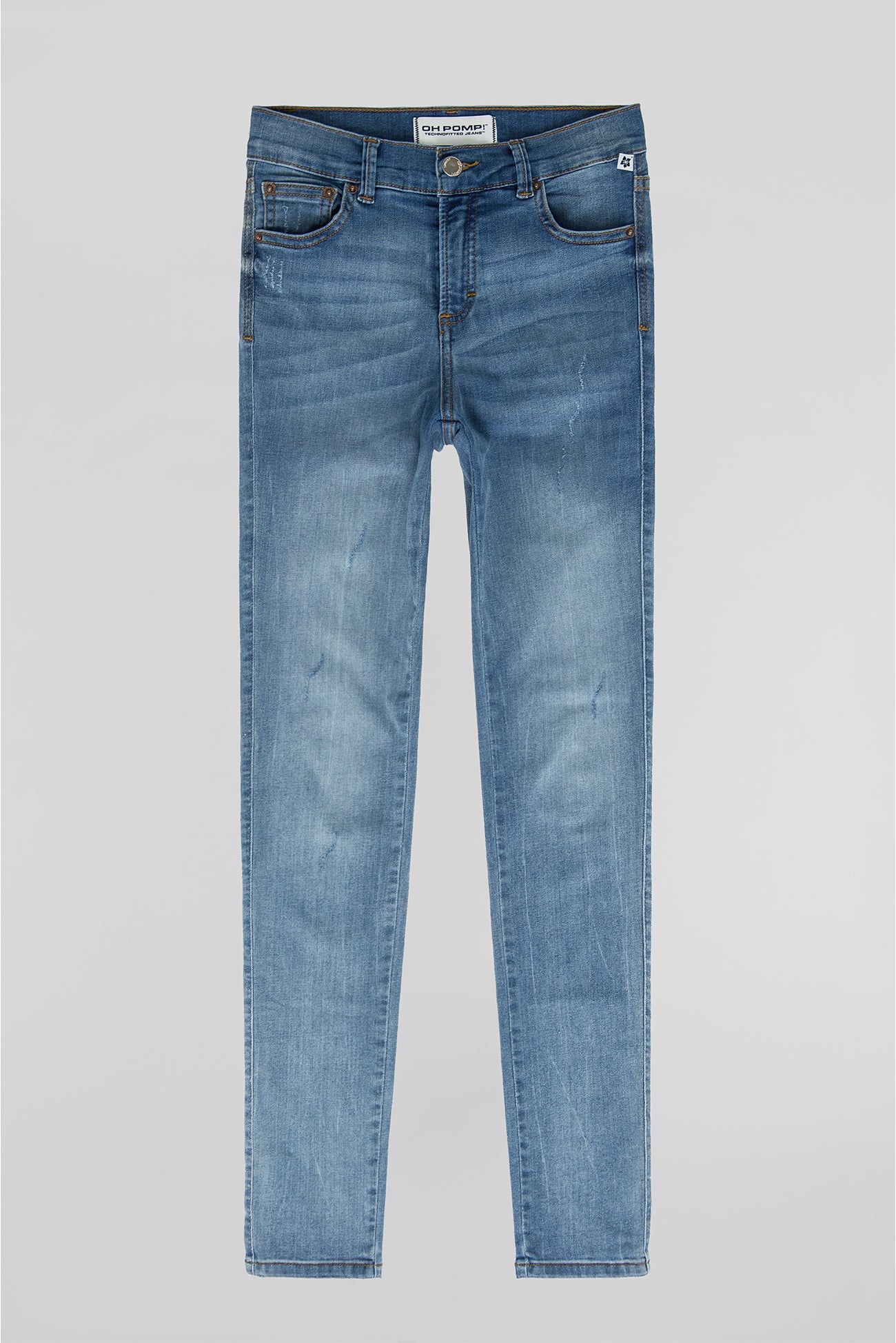ED - Mid-Rise Skinny Basic Jeans In Light Blue