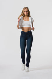 ED - Mid-Rise Skinny Basic Jeans In Indigo
