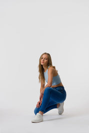 ED - Mid-Rise Skinny Basic Jeans In Sky Blue