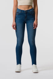 ED-Mid-Rise Skinny Jeans In Cooper Medium Blue