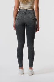 ED - Mid-Rise Skinny Jeans In Dark Grey