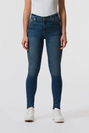 ED - Mid-Rise Skinny Basic Jeans In Mid Blue