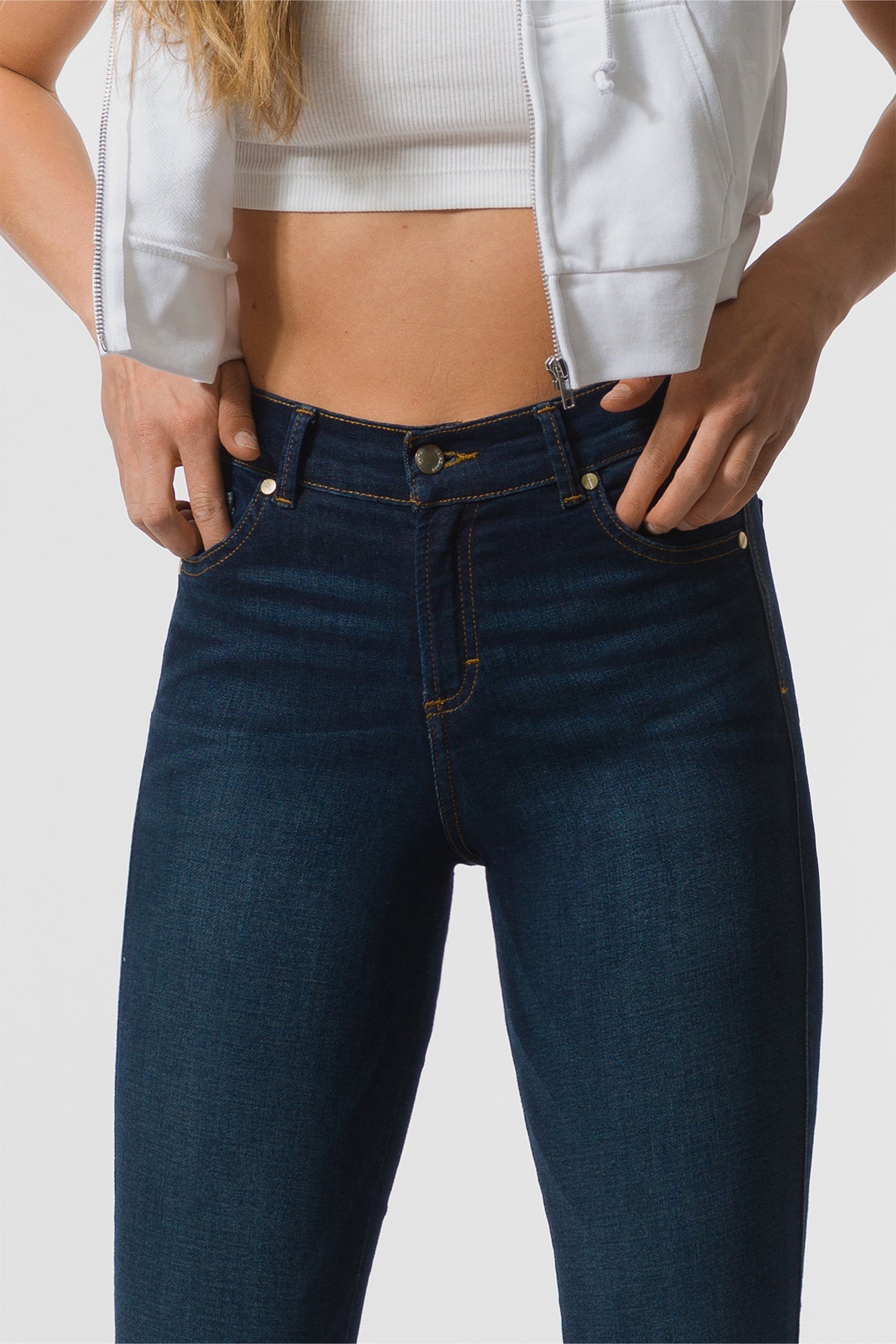 ED - Mid-Rise Skinny Basic Jeans In Indigo