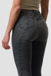 ED - Mid-Rise Skinny Jeans In Dark Grey