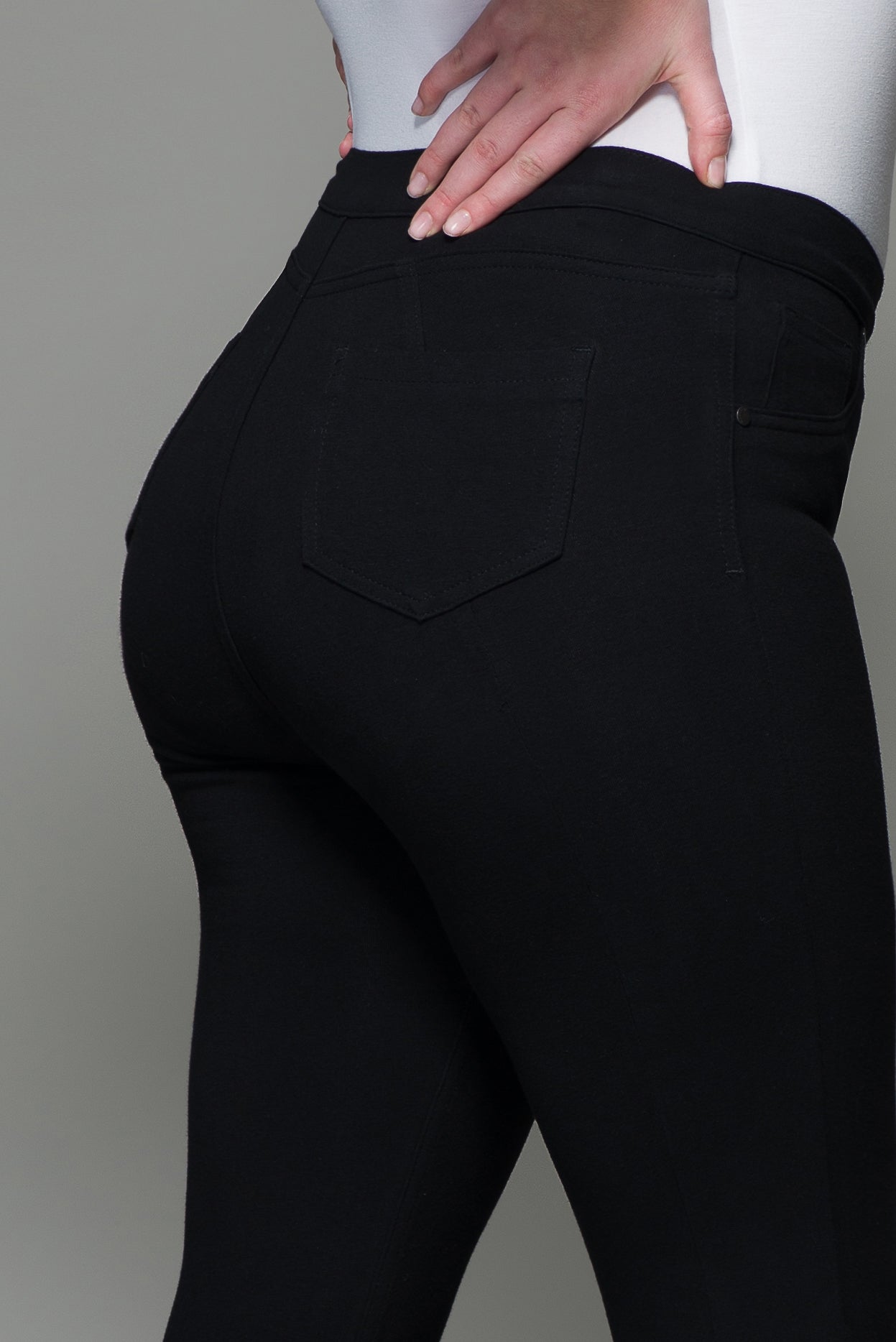 OHPOMP!® Curvy Cintura Alta Legging Negro T019