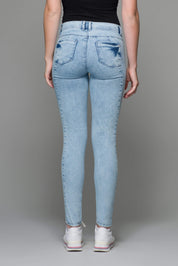 OHPOMP!® Cintura Media Super Skinny Jeans S023