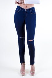 OHPOMP!® Cintura Media Super Skinny Jeans S034