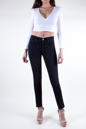 OHPOMP!® Cintura Media Super Skinny Jeans S049