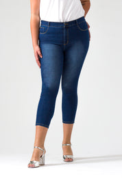 OHPOMP!® Curvy Cintura Alta Ankle Jeans OPE1331