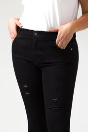 OHPOMP!® Curvy Cintura Alta Skinny Jeans OPE1466