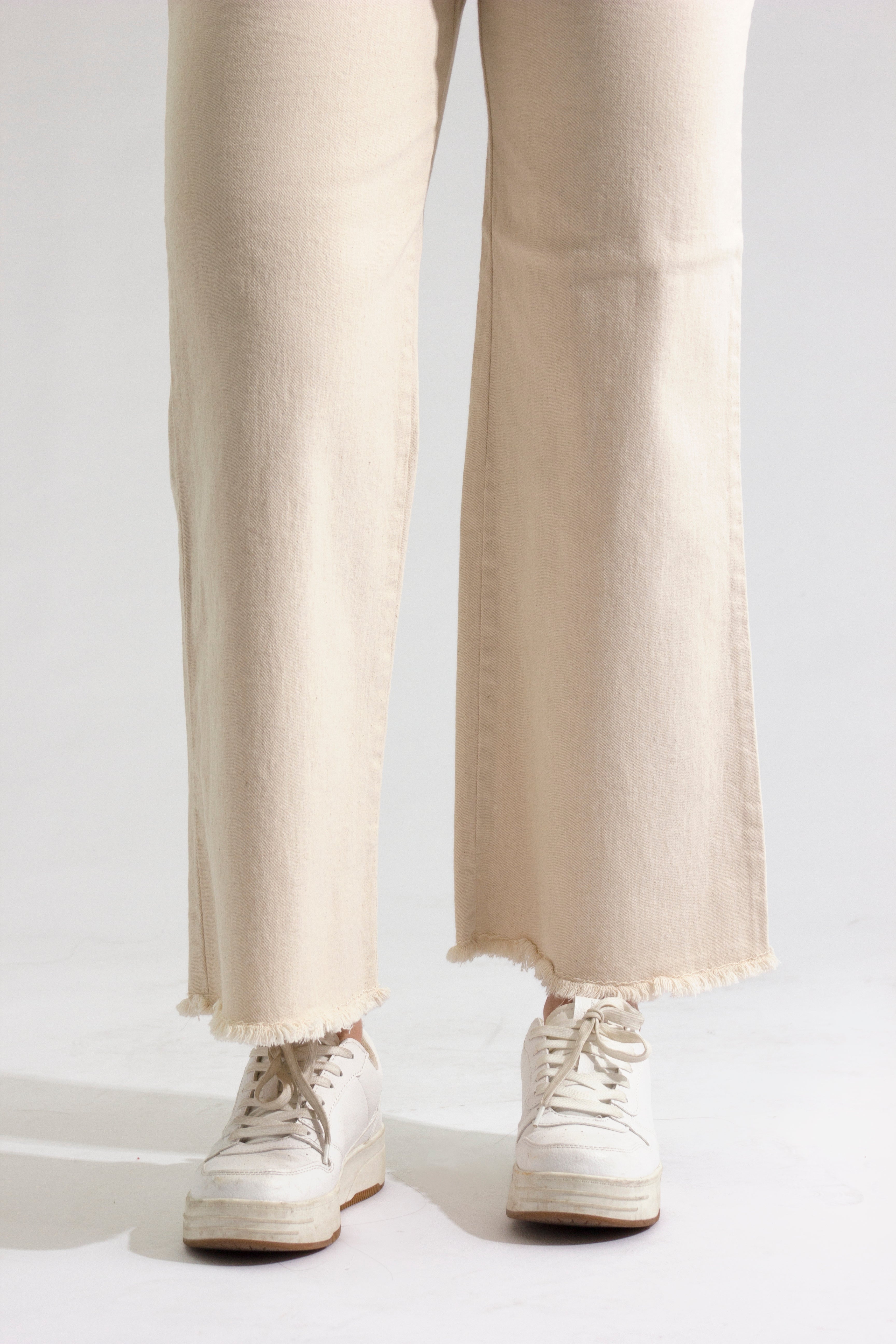 OHPOMP!® Cintura Media Mom Cropped Jeans D1602