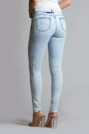 OHPOMP!® Cintura Media Super Skinny Jeans S008